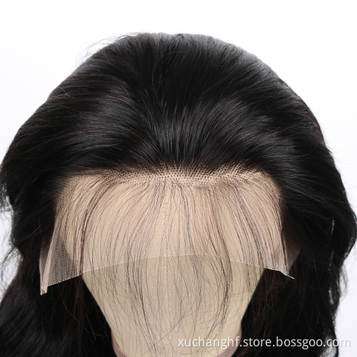 Factory Price Swiss 13X6 Hd Lace Frontal Wig Pre Plucked Brazilian Hair Wig With Black Women 100% Human Hair Wig Lace Front